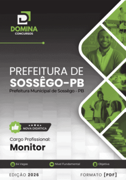 Apostila Monitor Sossêgo PB 2026