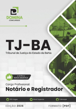 Apostila Notário e Registrador TJ BA 2026