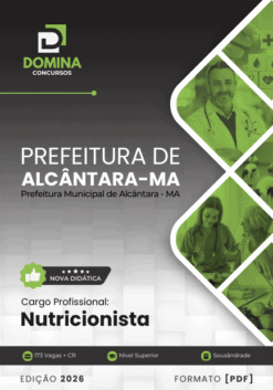 Apostila Nutricionista Alcântara MA 2026