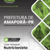 Apostila Nutricionista Amaporã PR 2026