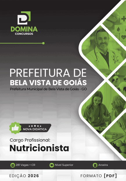 Apostila Nutricionista Bela Vista de Goiás GO 2026 1 Apostila Nutricionista Bela Vista de Goiás GO 2026