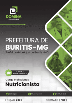Apostila Nutricionista Buritis MG 2026