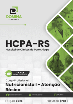 Apostila Nutricionista HCPA RS 2026