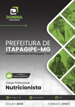 Apostila Nutricionista Itapagipe MG 2026