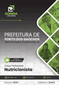 Apostila Nutricionista Porto dos Gaúchos MT 2026