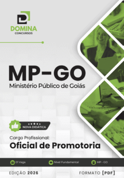 Apostila Oficial de Promotoria MP GO 2026