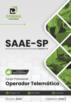 Apostila Operador Telemático SAAE Indaiatuba SP 2026