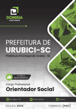 Apostila Orientador Social Urubici SC 2026
