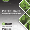 Apostila Pedreiro Presidente Juscelino MG 2026