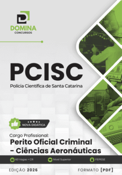 Apostila Perito Oficial Criminal Ciências Aeronáuticas PCI SC 2026