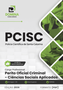 Apostila Perito Oficial Criminal Ciências Sociais Aplicadas PCI SC 2026