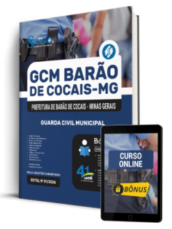 Apostila Prefeitura de Barão de Cocais-MG 2026 - Guarda Civil Municipal