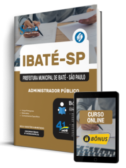 Apostila Prefeitura de Ibaté - SP 2026 - Administrador Público
