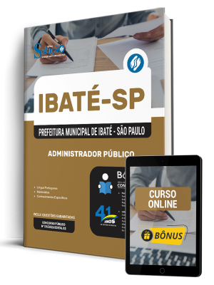 Apostila Prefeitura de Ibaté - SP 2026 - Administrador Público 1 Apostila Prefeitura de Ibaté - SP 2026 - Administrador Público