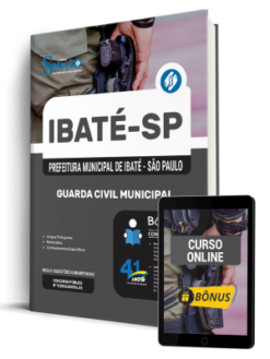 Apostila Prefeitura de Ibaté - SP 2026 - Guarda Civil Municipal