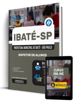 Apostila Prefeitura de Ibaté - SP 2026 - Inspetor de Alunos