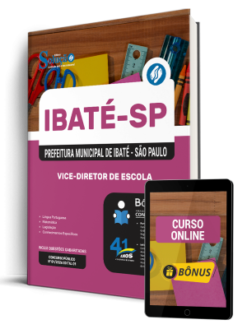 Apostila Prefeitura de Ibaté - SP 2026 - Vice-Diretor de Escola