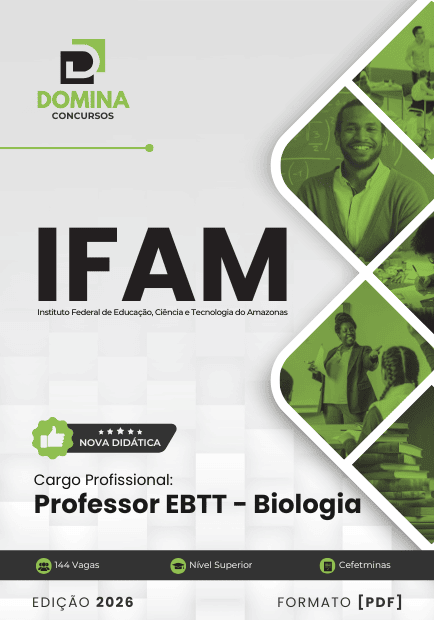 Apostila Professor Biologia IFAM 2026 1 Apostila Professor Biologia IFAM 2026