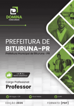 Apostila Professor Bituruna PR 2026
