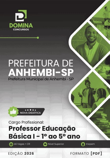 Apostila Professor de 1º ao 5º Ano Anhembi SP 2026 2 Apostila Professor de 1º ao 5º Ano Anhembi SP 2026