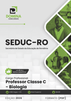 Apostila Professor de Biologia SEDUC RO 2026