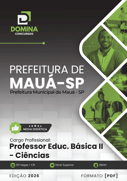 Apostila Professor de Ciências Mauá SP 2026 1 Apostila Professor de Ciências Mauá SP 2026