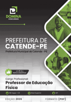 Apostila Professor de Educação Física Catende PE 2026