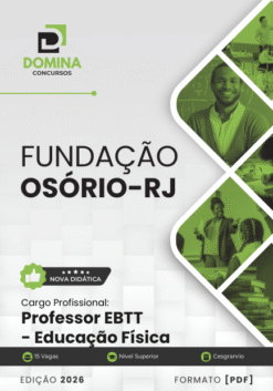 Apostila Professor de Educação Física Fundação Osório RJ 2026