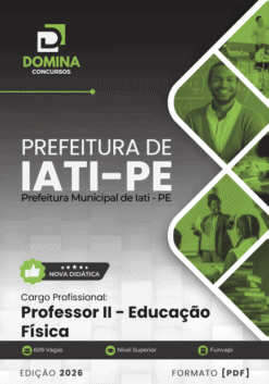 Apostila Professor de Educação Física Iati PE 2026