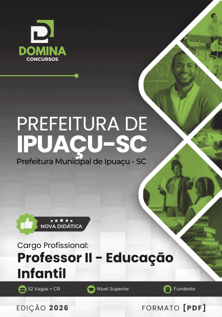 Apostila Professor de Educação Infantil Ipuaçu SC 2026 2 Apostila Professor de Educação Infantil Ipuaçu SC 2026