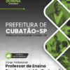 Apostila Professor de Ensino Fundamental II Português Cubatão SP 2026