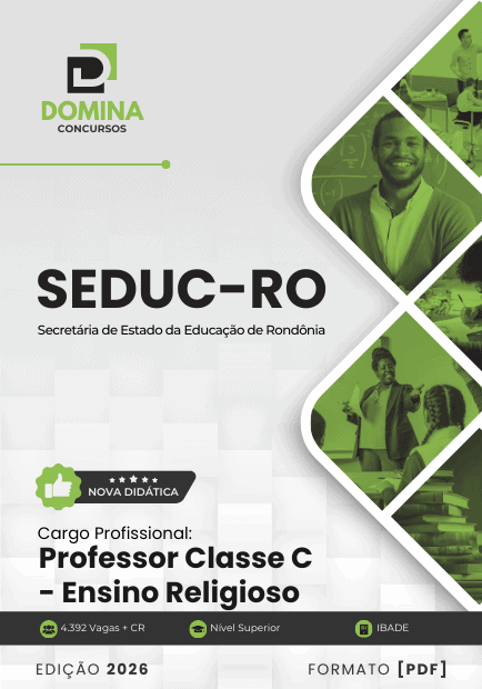 Apostila Professor de Ensino Religioso SEDUC RO 2026 1 Apostila Professor de Ensino Religioso SEDUC RO 2026