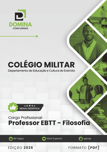 Apostila Professor de Filosofia Colégio Militar 2026 2 Apostila Professor de Filosofia Colégio Militar 2026