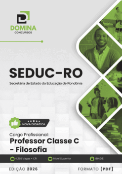 Apostila Professor de Filosofia SEDUC RO 2026