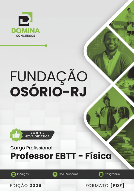 Apostila Professor de Física Fundação Osório RJ 2026 1 Apostila Professor de Física Fundação Osório RJ 2026