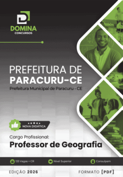 Apostila Professor de Geografia Paracuru CE 2026