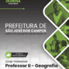 Apostila Professor de Geografia São José dos Campos SP 2026
