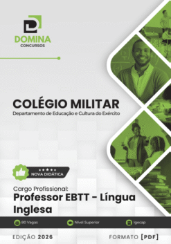 Apostila Professor de Inglês Colégio Militar 2026