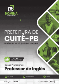 Apostila Professor de Inglês Cuité PB 2026