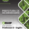 Apostila Professor de Inglês São José dos Campos SP 2026