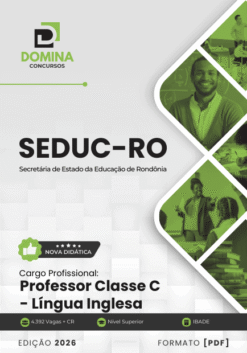 Apostila Professor de Inglês SEDUC RO 2026