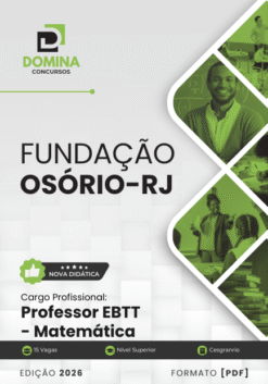 Apostila Professor de Matemática Fundação Osório RJ 2026