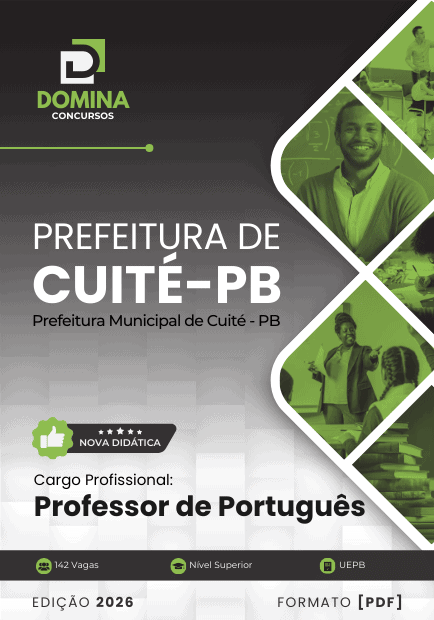 Apostila Professor de Português Cuité PB 2026 2 Apostila Professor de Português Cuité PB 2026