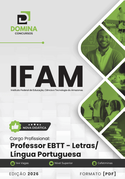 Apostila Professor de Português IFAM 2026 1 Apostila Professor de Português IFAM 2026