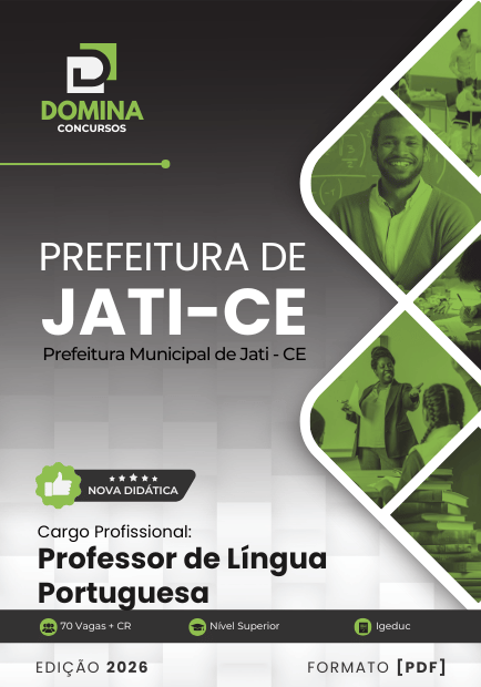 Apostila Professor de Português Jati CE 2026 1 Apostila Professor de Português Jati CE 2026