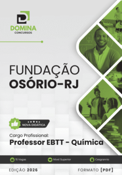 Apostila Professor de Química Fundação Osório RJ 2026