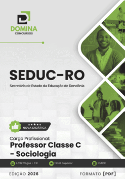 Apostila Professor de Sociologia SEDUC RO 2026
