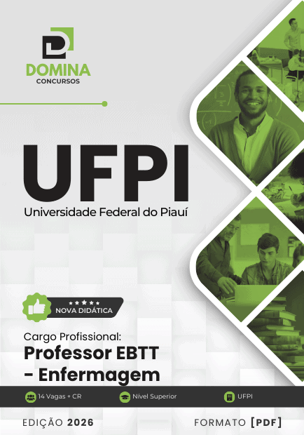 Apostila Professor EBTT Enfermagem UFPI 2026 1 Apostila Professor EBTT Enfermagem UFPI 2026