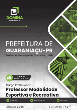 Apostila Professor Esportivo e Recreativo Guaraniaçu PR 2026