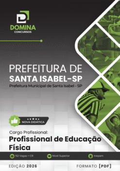 Apostila Profissional de Educação Física Santa Isabel SP 2026
